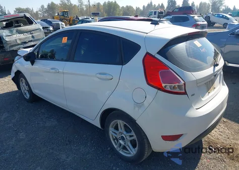 2019 Ford Fiesta Se из США, поврежденный, VIN 3FADP4EJ9KM125963